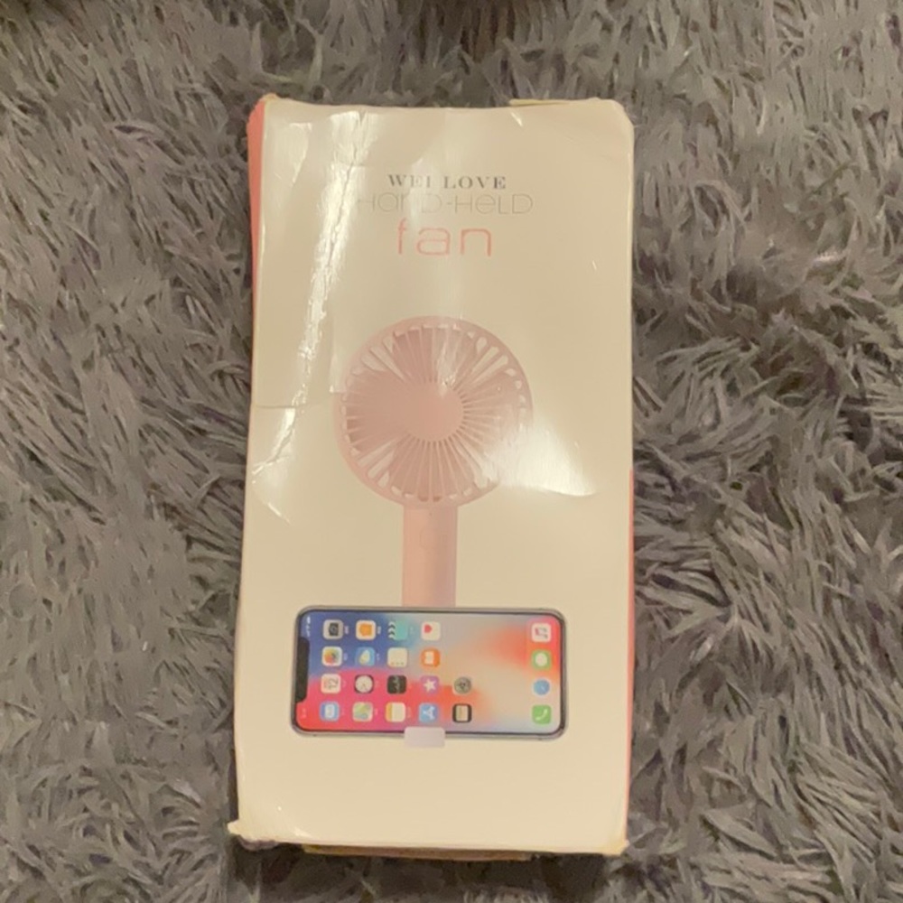 Handheld Fan AND Phone Stand